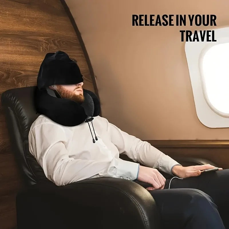 Neck pillow Hooded